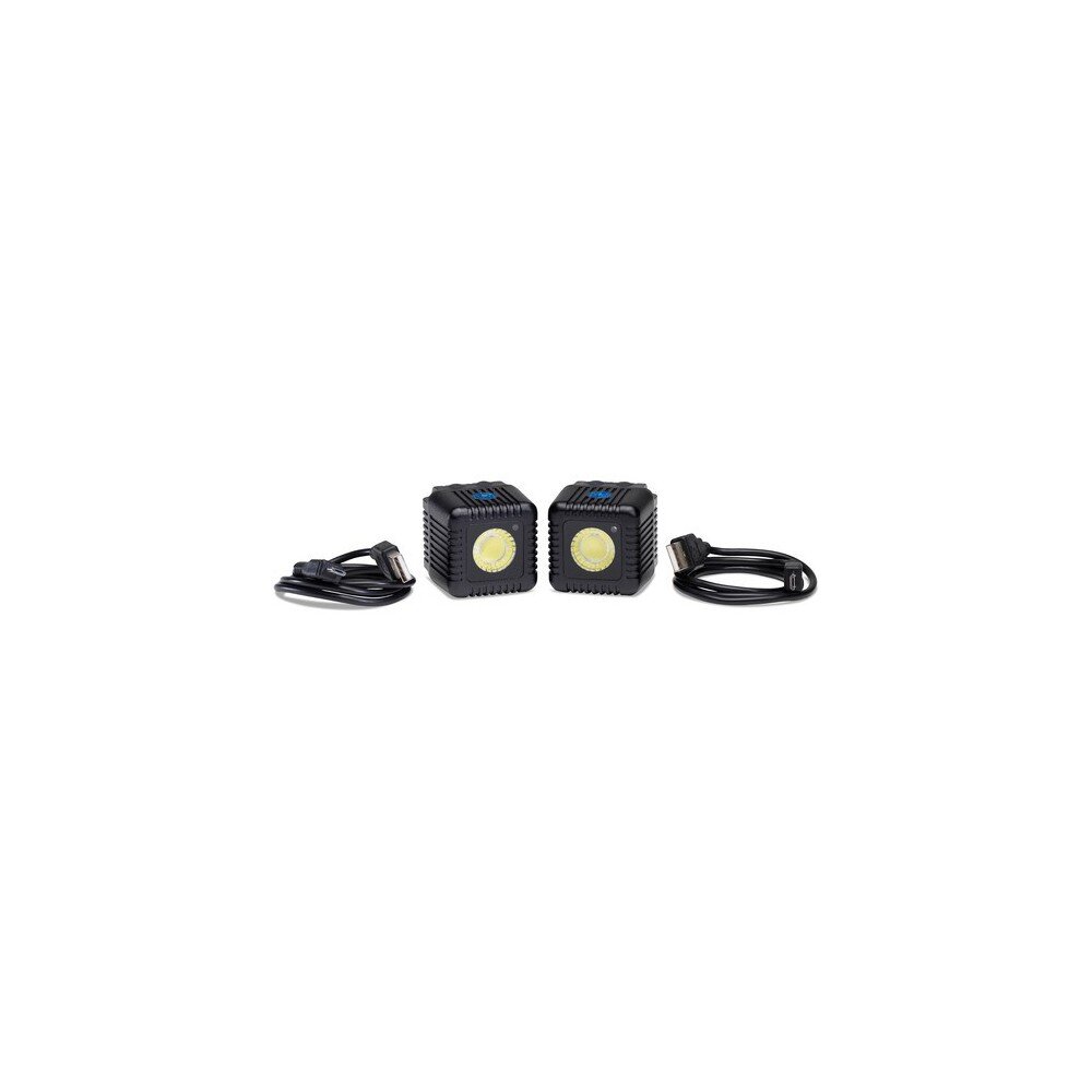 Lume Cube Dual Pack Black - 2 LED šviestuvai kaina ir informacija | Priedai fotoaparatams | pigu.lt