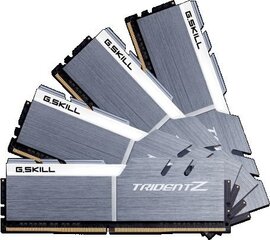 G.Skill TridentZ DDR4 4x16Гб, 3200МГц, CL14 (F4-3200C14Q-64GTZSW) цена и информация | Оперативная память (RAM) | pigu.lt