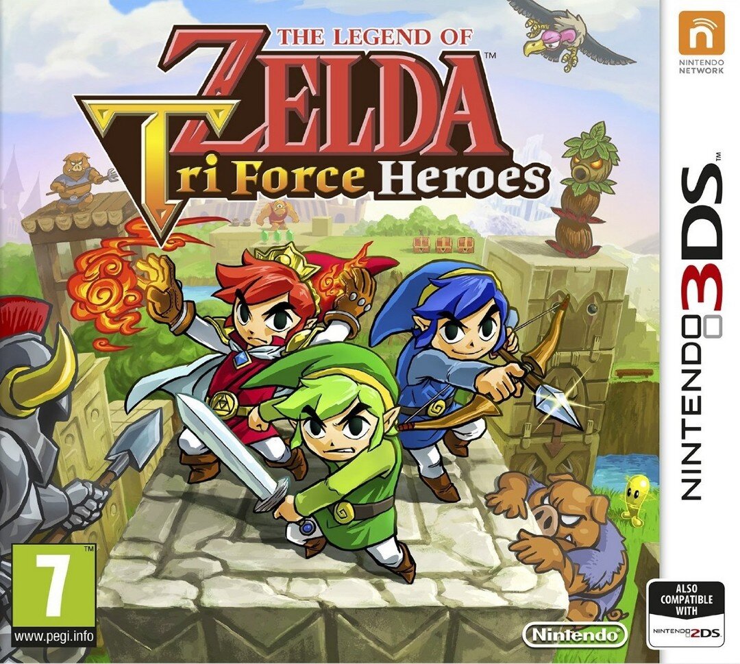 Компьютерная игра Gra Nintendo 3DS Nintendo The Legend of Zelda Tri Force  Heroes (NI3S71550). Бесплатная доставка в 21 городе! Стоимость от 3,94  злотых цена | pigu.lt