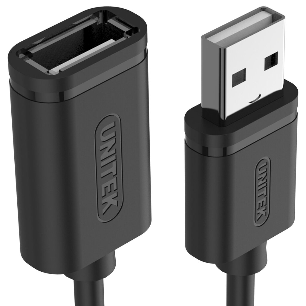 Unitek įkrovimo laidas C417GBK USB 2.0, 3 m, juodas kaina ir informacija | Laidai telefonams | pigu.lt