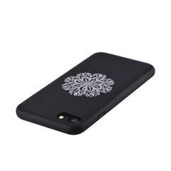 Защитная задняя крышка Devia Flower для iPhone 7/8, черная цена и информация | Чехлы для телефонов | pigu.lt