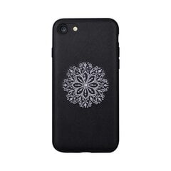 Защитная задняя крышка Devia Flower для iPhone 7/8, черная цена и информация | Чехлы для телефонов | pigu.lt