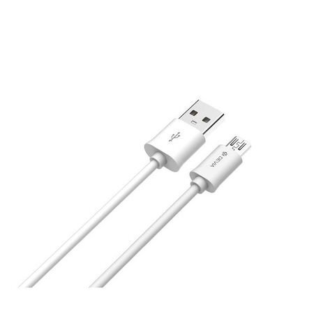 Micro USB laidas Devia Smart, 1m, Balta цена и информация | Laidai telefonams | pigu.lt