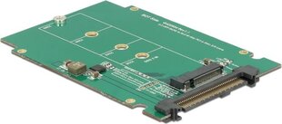 Delock 62710 keitiklis 2.5" U.2 SFF-8639 > M.2 NVMe Key M kaina ir informacija | Adapteriai, USB šakotuvai | pigu.lt