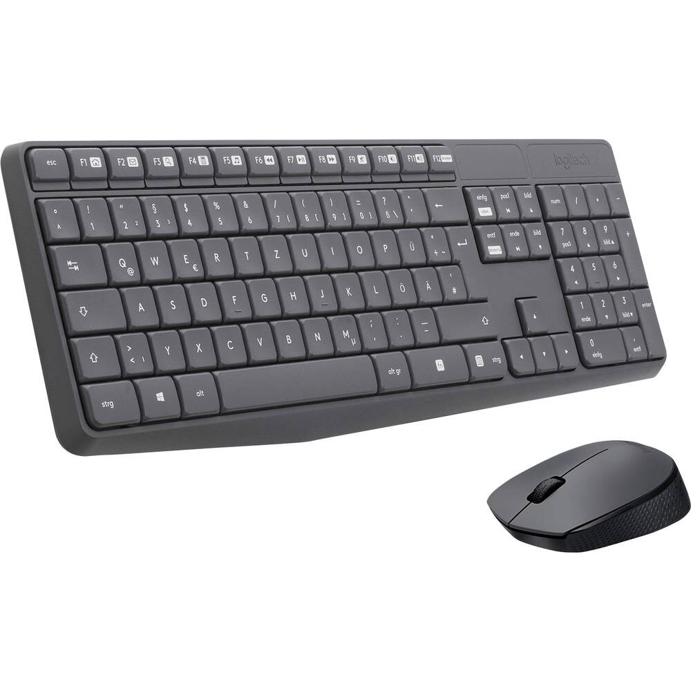 Logitech MK235 kaina ir informacija | Klaviatūros | pigu.lt