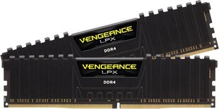 Corsair Vengeance LPX, DDR4, 2x8GB, 2666MHz, CL16 (CMK16GX4M2Z2666C16) kaina ir informacija | Operatyvioji atmintis (RAM) | pigu.lt