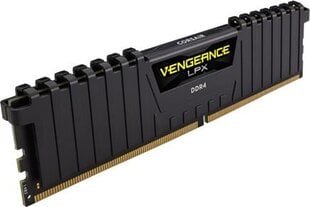 Corsair Vengeance LPX, DDR4, 2x8GB, 2666MHz, CL16 (CMK16GX4M2Z2666C16) kaina ir informacija | Operatyvioji atmintis (RAM) | pigu.lt