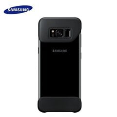 Samsung EF-MG955CBE Original 2piece Cover case for G955 Galaxy S8 Plus / S8+ Black kaina ir informacija | Telefono dėklai | pigu.lt