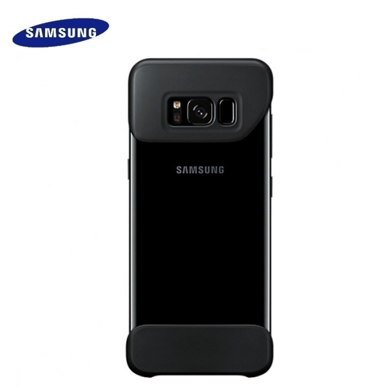 Samsung EF-MG955CBE Original 2piece Cover case for G955 Galaxy S8 Plus / S8+ Black kaina ir informacija | Telefono dėklai | pigu.lt