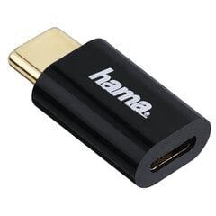Адаптер Hama, Micro USB/ USB C цена и информация | Адаптеры, USB-разветвители | pigu.lt