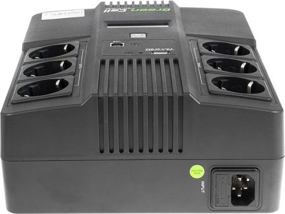 Green Cell UPS AIO 600VA 360W“ kaina ir informacija | Nepertraukiamo maitinimo šaltiniai (UPS) | pigu.lt