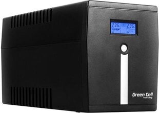 Green Cell UPS 2000VA 1400W Power Proof kaina ir informacija | Nepertraukiamo maitinimo šaltiniai (UPS) | pigu.lt