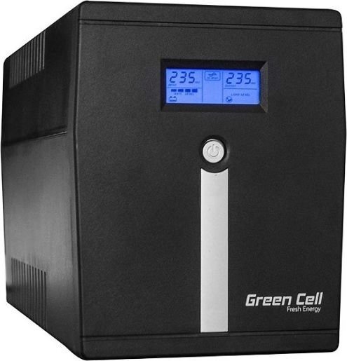 Green Cell UPS 2000VA 1400W Power Proof цена и информация | Nepertraukiamo maitinimo šaltiniai (UPS) | pigu.lt