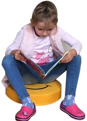 Комплект из 6 пуфов Wood Garden Smiley Seat Flower Premium, синий цена и информация | Детские диваны, кресла | pigu.lt