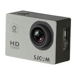 Sjcam SJ4000, sidabrinė kaina ir informacija | Veiksmo ir laisvalaikio kameros | pigu.lt