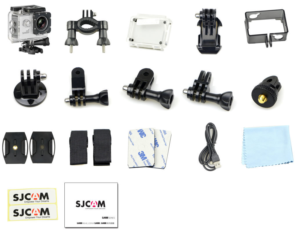 SJCam SJ4000 Wi-Fi, juoda цена и информация | Veiksmo ir laisvalaikio kameros | pigu.lt