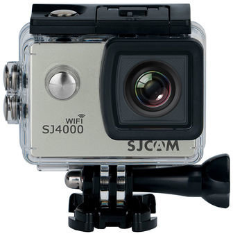 Sjcam SJ4000 WiFi, sidabrinė цена и информация | Veiksmo ir laisvalaikio kameros | pigu.lt