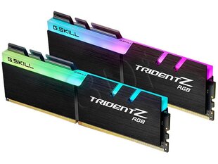 G.Skill Trident Z RGB DDR4, 2x16GB, 3600MHz, CL17 (F4-3600C17D-32GTZR) цена и информация | Оперативная память (RAM) | pigu.lt