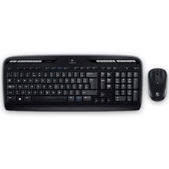 Клавиатура и беспроводная мышь Logitech MK330 цена и информация | Клавиатуры | pigu.lt