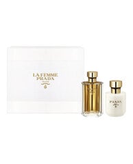 Rinkinys Prada La Femme EDP moterims: kvapusis vanduo 100 ml + kūno losjonas 100 ml kaina ir informacija | Kvepalai moterims | pigu.lt