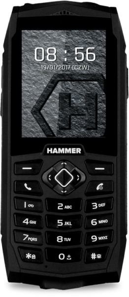 MyPhone Hammer 3, Dual SIM, Black