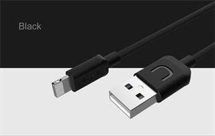 Универсальный кабель Usams US-SJ097 U-Turn USB, 1 м, черный цена и информация | Кабели для телефонов | pigu.lt