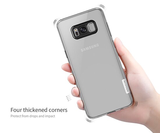 Nillkin skirtas Samsung Galaxy S8 Plus, skaidrus kaina ir informacija | Telefono dėklai | pigu.lt