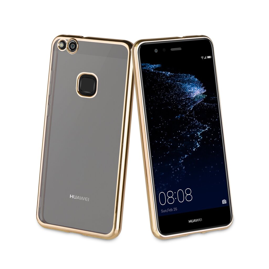 Huawei P10 Lite cover Coque Bling by Muvit Gold kaina ir informacija | Telefono dėklai | pigu.lt