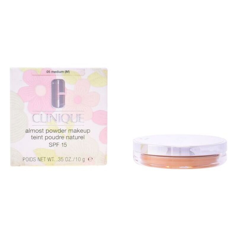 Kompaktinė pudra Clinique Almost Powder Spf 15, 05-medium, 10 g kaina ir informacija | Makiažo pagrindai, pudros | pigu.lt