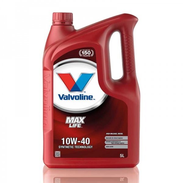 Alyva varikliui Valvoline MAXLIFE 10W40, 5L kaina ir informacija | Variklinės alyvos | pigu.lt