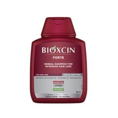 BIOXCIN šampūnas nuo intensyvaus plaukų slinkimo FORTE, 300 ml kaina ir informacija | Šampūnai | pigu.lt