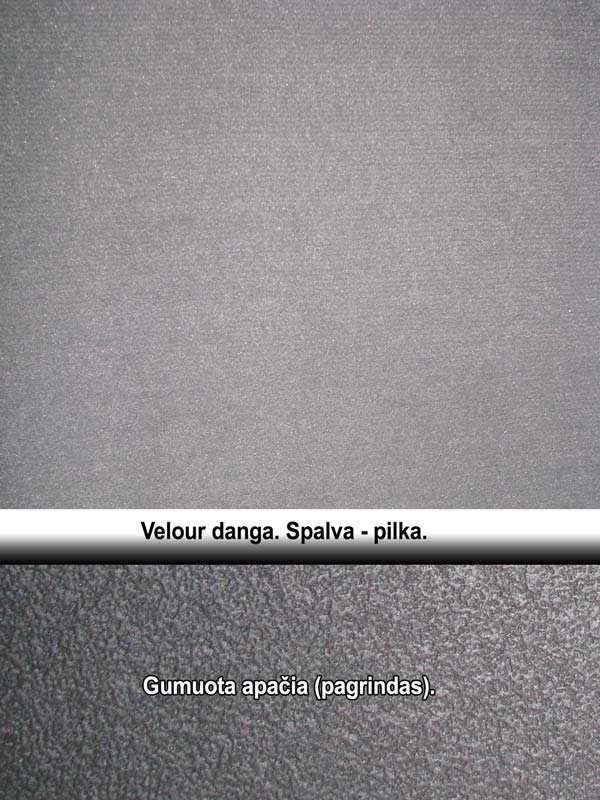 Kilimėliai ARS FIAT ULYSSE 2002-2014 (5v., I ir II eilė) /MAX3 Velour kaina ir informacija | Modeliniai tekstiliniai kilimėliai | pigu.lt
