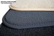 Kilimėliai ARS FORD TOURNEO CUSTOM 2012-> (8v., I, II ir III e.) /MAX4 PureColor kaina ir informacija | Modeliniai tekstiliniai kilimėliai | pigu.lt