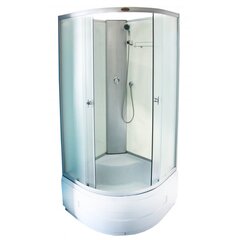 Ketursienė dušo kabina R8501 80x80 fabric kaina ir informacija | Dušo kabinos | pigu.lt