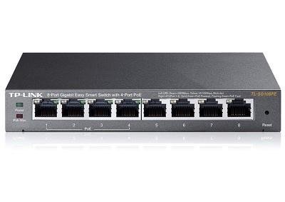 Net Switch 8PORT 1000M/POE TL-SG108PE TP-LINK kaina ir informacija | Komutatoriai (Switch) | pigu.lt