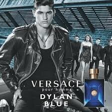 Rinkinys Versace Pour Homme Dylan Blue: EDT vyrams 5 ml + dušo želė 25 ml + balzamas po skutimosi 25 ml kaina ir informacija | Kvepalai vyrams | pigu.lt