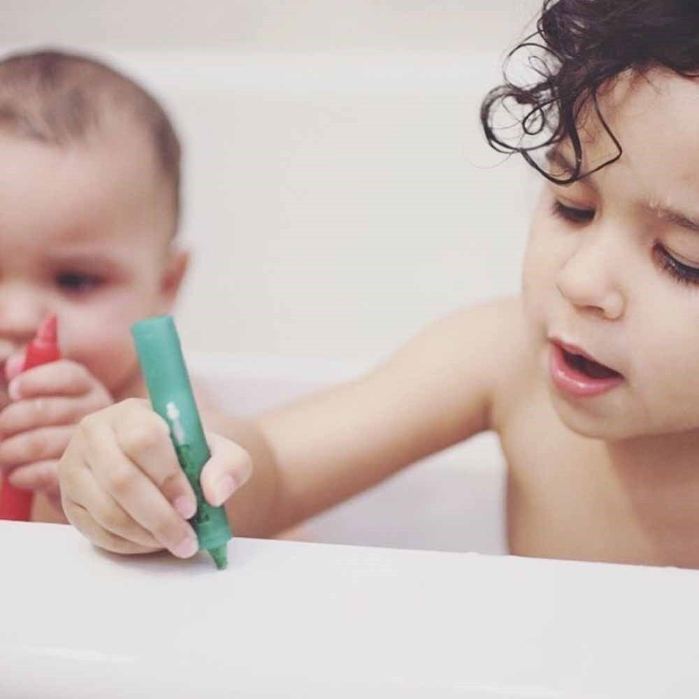 Vonios kreidelės Nuby Bath Time, 5 vnt. kaina ir informacija | Žaislai kūdikiams | pigu.lt