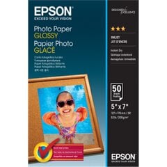 Фотобумага Epson Glossy 50 листов, 13 x 18 см, 200 г цена и информация | Канцелярские товары | pigu.lt