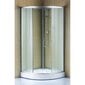 Ketursienė dušo kabina R8504 Fabric, 100x100 cm kaina ir informacija | Dušo kabinos | pigu.lt