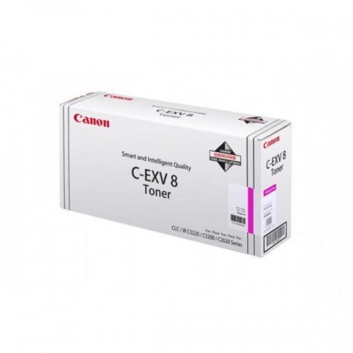 Canon Toner C-EXV 8 purpurinė 25 000 puslapių kopijavimo aparatas iR2620N 3220N iRC3200 CEXV8M kaina ir informacija | Kasetės lazeriniams spausdintuvams | pigu.lt