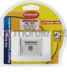 Аккумулятор Hahnel HL-G1 цена и информация | Аккумуляторы для видеокамер | pigu.lt