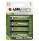 AgfaPhoto įkraunami elementai AA 2300mAh 4vnt. цена и информация | Elementai | pigu.lt