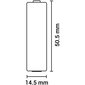 AgfaPhoto įkraunami elementai AA 2300mAh 4vnt. kaina ir informacija | Elementai | pigu.lt