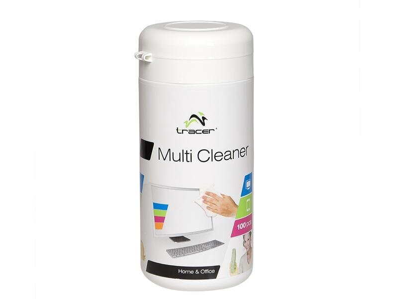 Valymo servetėlės Tracer Multi Cleaner 100 vnt. kaina ir informacija | Valikliai | pigu.lt