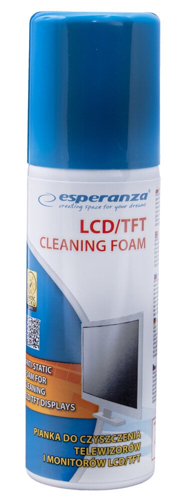 Esperanza LCD/TFT ekrano valymo putos ES101, 100ml kaina ir informacija | Valikliai | pigu.lt