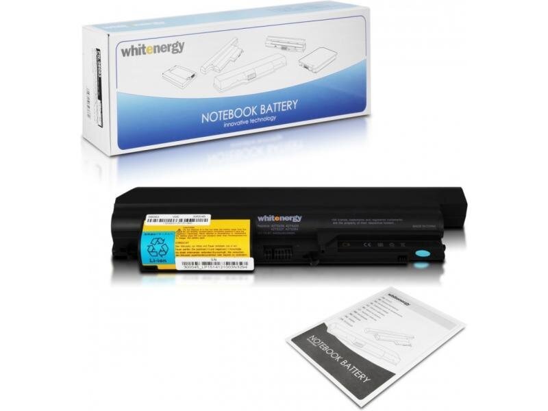 Whitenergy IBM Thinkpad R61i 14-cali 4400mAh Li-Ion 10.8V kaina ir informacija | Akumuliatoriai nešiojamiems kompiuteriams | pigu.lt