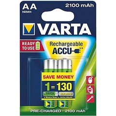 Аккумуляторные батарейки типа АА Varta Longlife цена и информация | Батарейки | pigu.lt