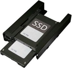 Icy Dock 2 x 2.5 \ "HDD SATA & ATA / SSD \" EZ-Fit \ "fits into the 3.5 \" drive bay (ICY DOCK MB082SP) kaina ir informacija | Komponentų priedai | pigu.lt