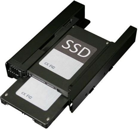 Icy Dock 2 x 2.5 \ "HDD SATA & ATA / SSD \" EZ-Fit \ "fits into the 3.5 \" drive bay (ICY DOCK MB082SP) цена и информация | Komponentų priedai | pigu.lt