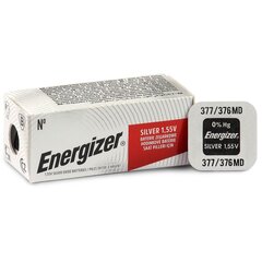 Батарейка для часов Energizer 377, 10 шт. цена и информация | Батарейки | pigu.lt